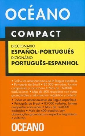 Papel DICCIONARIO OCEANO ESPAÑOL-PORTUGUES COMPACT