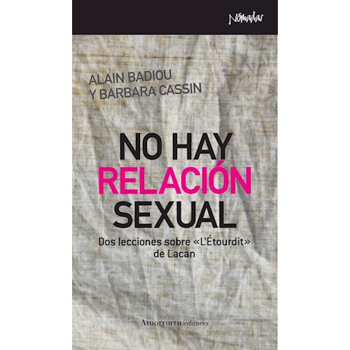 Papel NO HAY RELACION SEXUAL