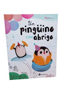 Papel Un Pingüino Con Abrigo - Col. Abrazos
