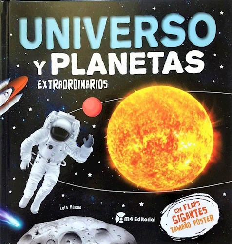Papel UNIVERSO Y PLANETAS EXTRAORDINARIOS (CON FLAPS GIGANTES TAMAÑO POSTER) (CARTONE)