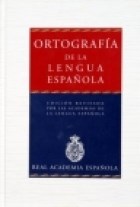  Ortografia De La Lengua Española