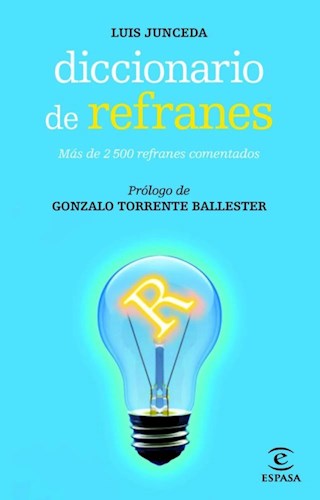 Papel DICCIONARIO DE REFRANES MAS DE 2500 REFRANES COMENTADOS (BOLSILLO)