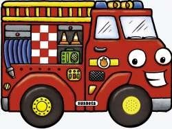 Papel CAMION DE BOMBEROS (COLECCION MOTORES RUIDOSOS) (CARTONE)