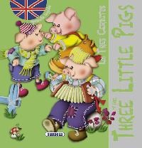 Papel THREE LITTLE PIGS / TRES CERDITOS (COLECCION APRENDO INGLES) (CARTONE)