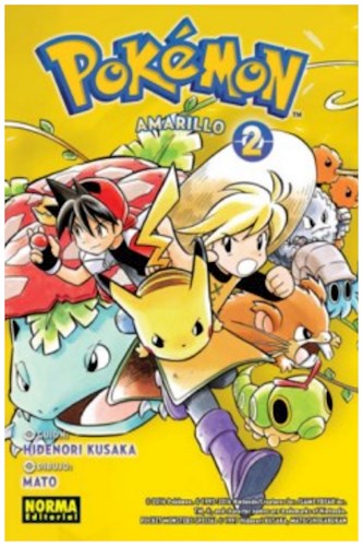 Papel Pokémon 04 Amarillo Vol.2