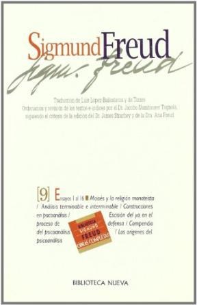  SIGMUND FREUD TOMO 9 ENSAYOS 185 A 203