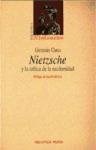 Papel Nietzsche Y La Crítica De La Modernidad