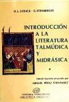 Papel INTRODUCCION A LA LITERATURA TALMUDICA Y MIDRASICA