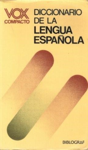  Vox Compacto De La Lengua Española