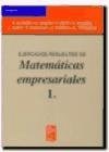Papel EJERCICIOS RESUELTOS DE MATEMATICAS EMPRESARIALES 1
