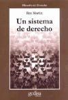 Papel UN SISTEMA DE DERECHO