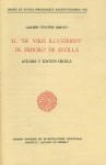 Papel El De Viris Illustribus de Isidoro de Sevilla. Estudio y edición crítica