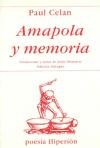 Papel AMAPOLA Y MEMORIA (ED.BILINGUE)