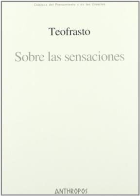 Papel Sobre las sensaciones (2ª ed. correg.) (Edición bilingüe)