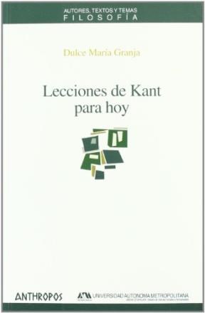 Papel Lecciones de Kant para hoy