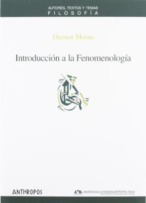 Papel Introducción A La Fenomenología