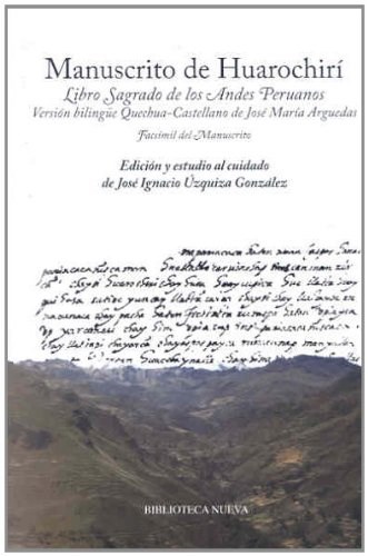 Papel Manuscrito De Huarochirí