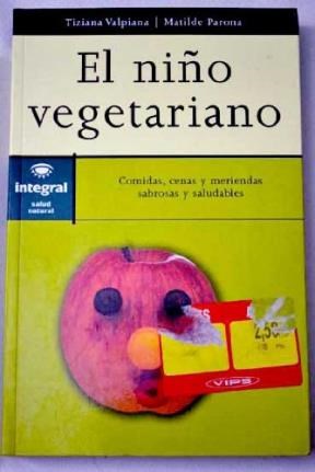 Papel NIÑO VEGETARIANO COMIDAS CENAS Y MERIENDAS SABROSAS Y S