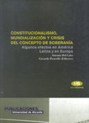 Papel Constitucionalismo, mundialización y crisis del concepto de soberanía