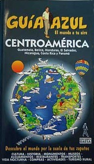 Papel CENTROAMERICA GUIA AZUL