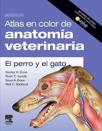 Papel Atlas en Color de Anatomía Veterinaria. El Perro y el Gato Ed.2