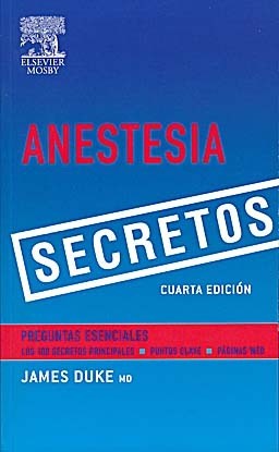 Papel Anestesia. Secretos Ed.4