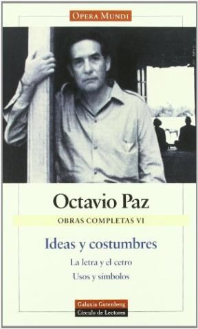 Papel OBRAS COMPLETAS VI: IDEAS Y COSTUMBRES