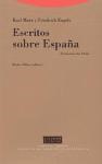 Papel ESCRITOS SOBRE ESPAÑA. EXTRACTOS DE 1854