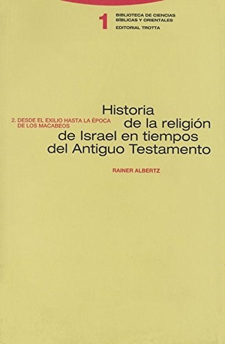  Historia De La Religion De Israel    T2