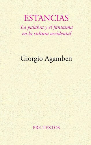 Papel ESTANCIAS LA PALABRA Y EL FANTASMA EN LA CULTURA OCCIDE