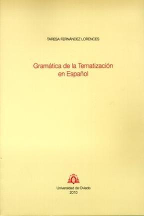 Papel Gramática De La Tematización En Español