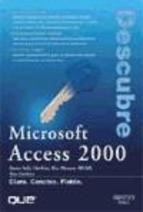 Papel Microsoft Access 2000 Descubre