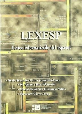 Papel Lexesp. Léxico informatizado del español
