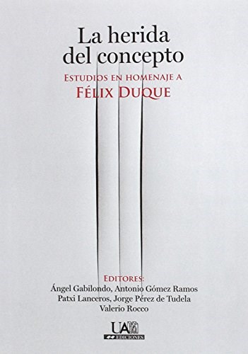 Papel LA HERIDA DEL CONCEPTO