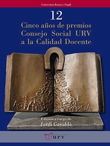 Papel CINCO ANOS DE PREMIOS   CONSEJO SOCIAL URV A