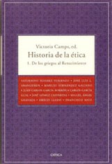 Papel HISTORIA DE LA ETICA 1 DE LOS GRIEGOS AL RENACIMIENTO (COLECCION FILOSOFIA)