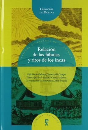 Papel RELACION DE LAS FABULAS Y RITOS DE LOS INCAS