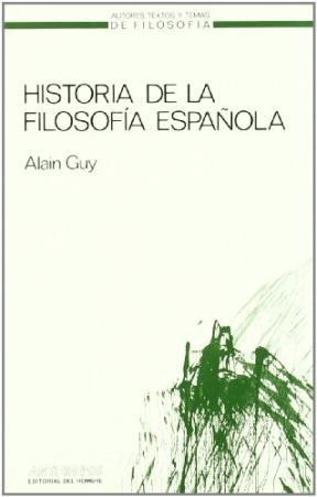 Papel Historia de la filosofía española