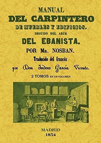 Papel Manual Del Carpintero De Muebles Y Edificios