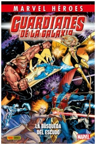 Papel Marvel Heroes - Guardianes De La Galaxia Vol.1 La Busqueda Del Escudo