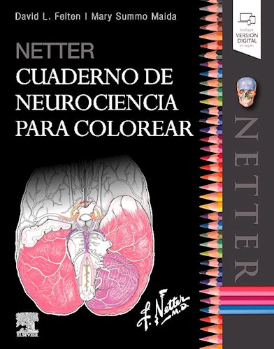 Papel Netter Cuaderno de Neurociencia para Colorear