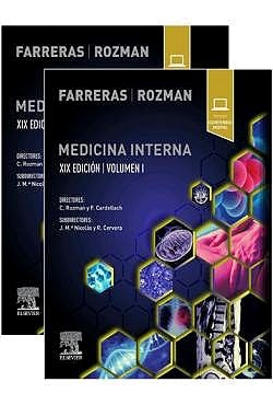 Papel Farreras Rozman. Medicina Interna (2 Vols. Set) Ed.19