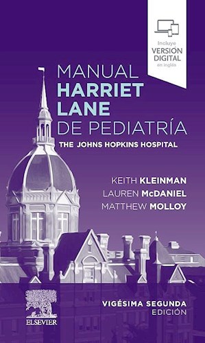 Papel Manual Harriet Lane De Pediatria 22 Ed.  2021
