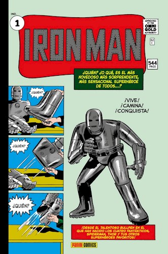 Papel IRON MAN 1 VIVE CAMINA CONQUISTA (CARTONE)