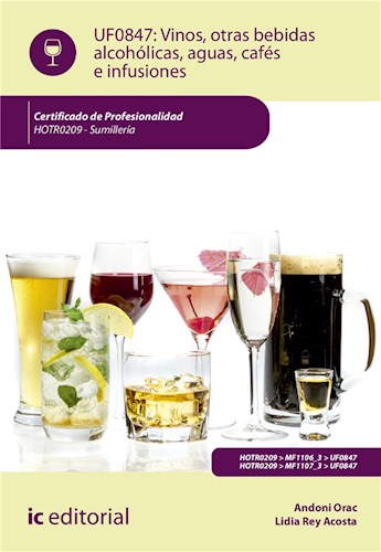  Vinos  Otras Bebidas Alcohólicas  Aguas  Cafés E Infusiones  Hotr0209
