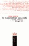  Matematica Española Y La Crisis De Finales Del Si