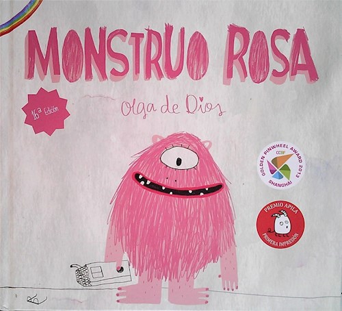 Papel MONSTRUO ROSA (ILUSTRADO) (CARTONE)