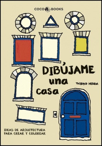 Papel DIBUJAME UNA CASA IDEAS DE ARQUITECTURA PARA CREAR Y COLOREAR