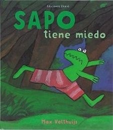 Papel SAPO TIENE MIEDO (ILUSTRADO) (CARTONE)