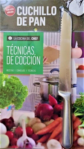 Papel TECNICAS DE COCCION + CUCHILLO DE PAN  LA COCINA DEL CHEF